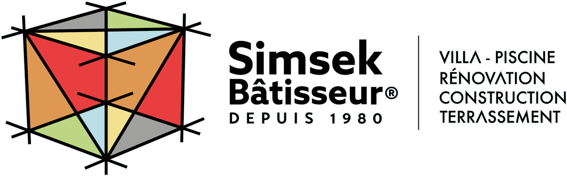 Logo Simsek Bâtisseur avec Contouring pour le Leader